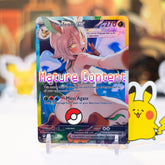 Custom Holographic Full Art Leafeon ex Card