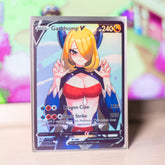 Custom Holographic Full Art Garchomp/Cynthia V Card