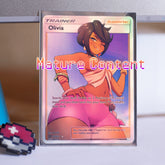 Custom Holographic Full Art Olivia Card