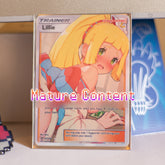 Custom Holographic Full Art Lillie Card