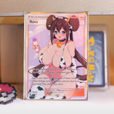 Custom Holographic Full Art Rosa Card