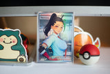 Custom Holographic Full Art Nemona Card