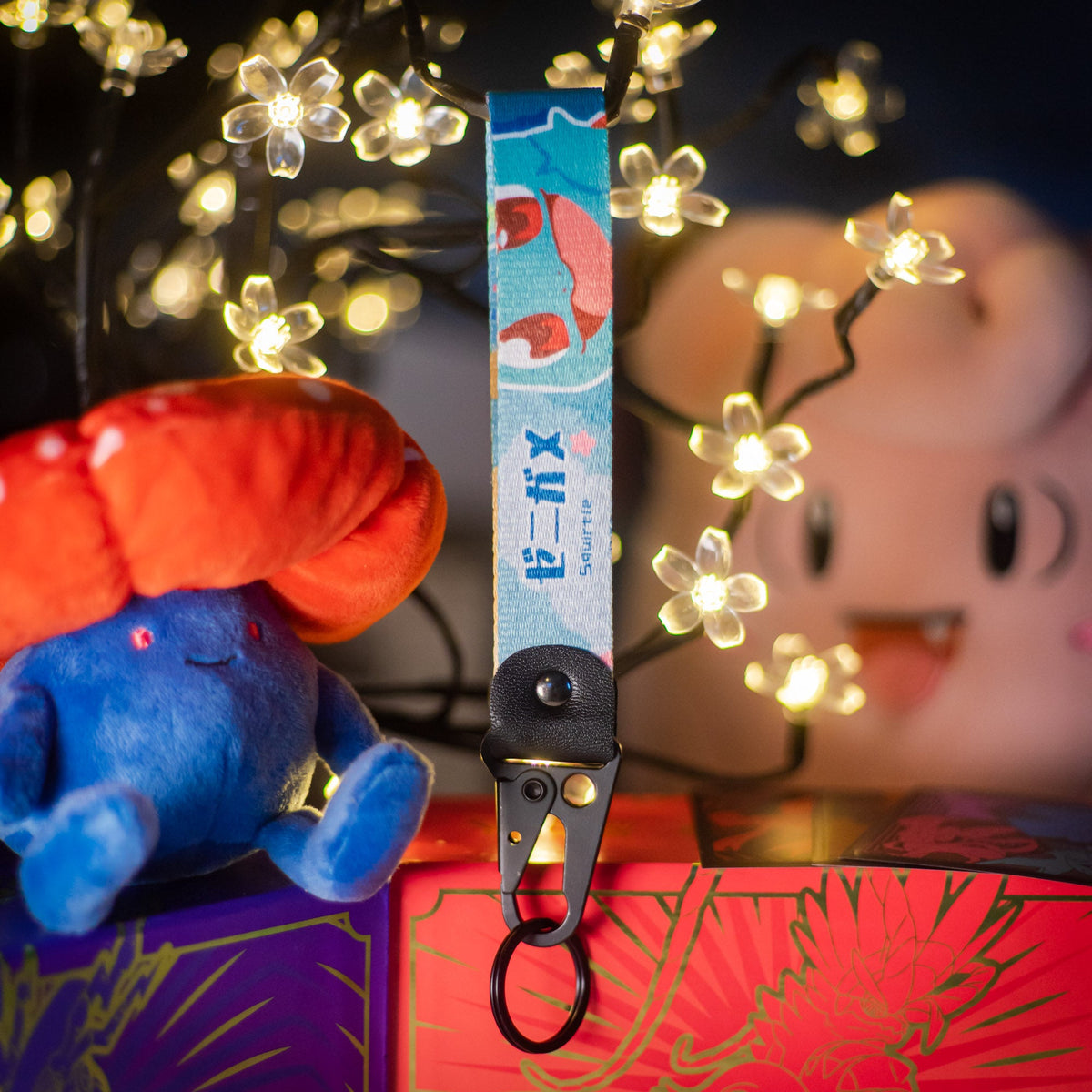 Squirtle Pokémon Keychain/Lanyard