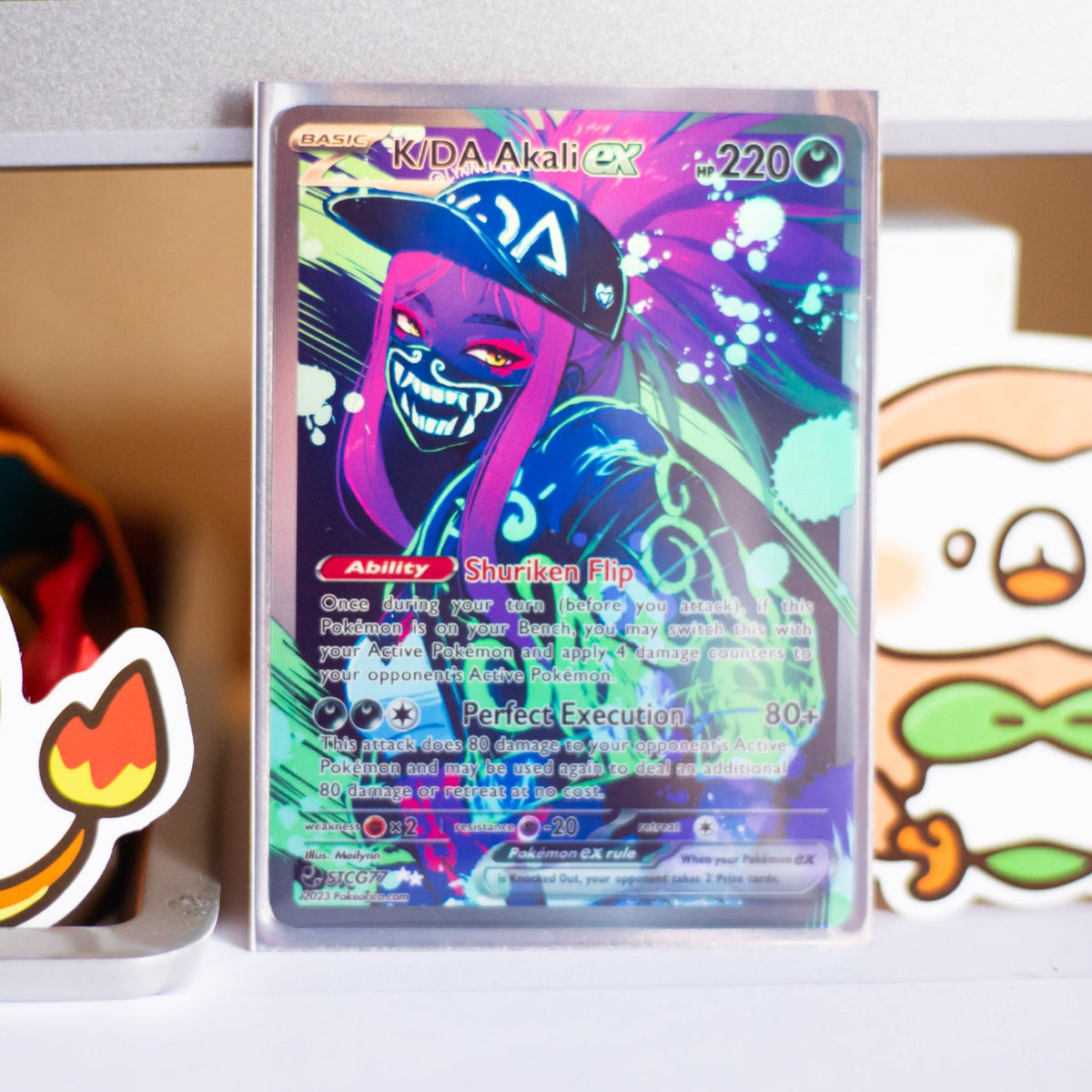 Custom League of Legends Full Art Akali Card