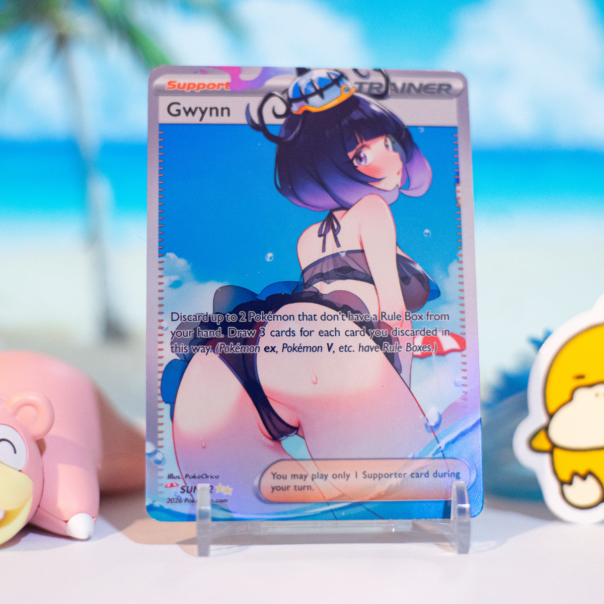 Limited Ed. Full Art Gywnn Summer Card