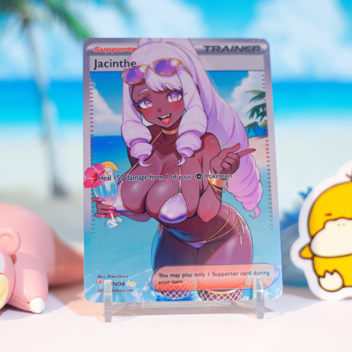 Limited Ed. Full Art Jacinthe Summer Card