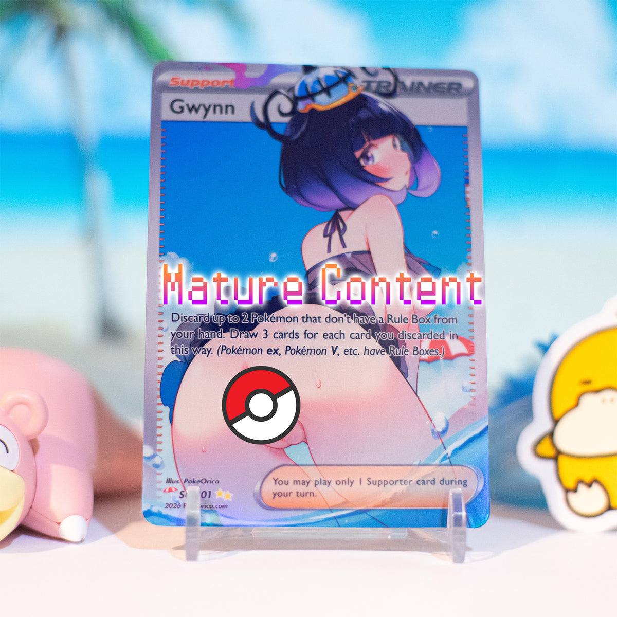 Limited Ed. Full Art Gywnn Summer Card