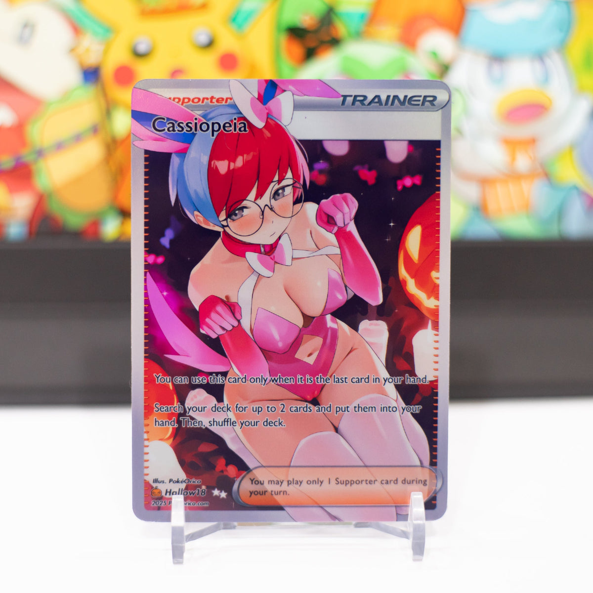 Limited Ed. Halloween Full Art Penny Sylveon Card