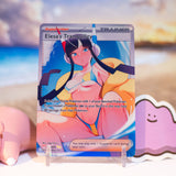 Limited Ed. Full Art Elesa's Tranquility Summer Card