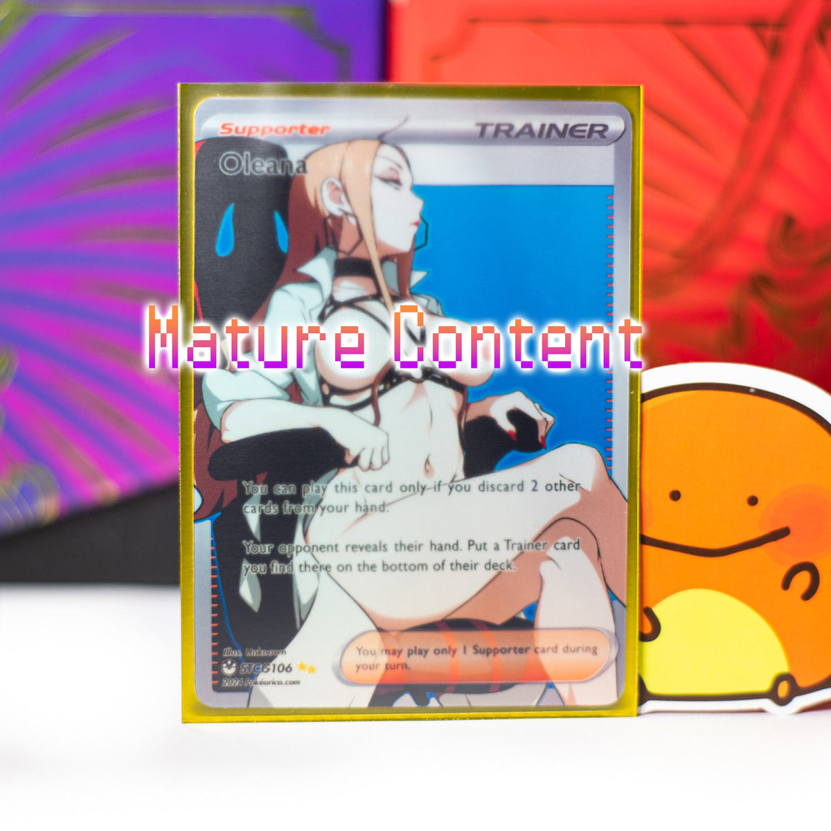 Custom Holographic Full Art Oleana