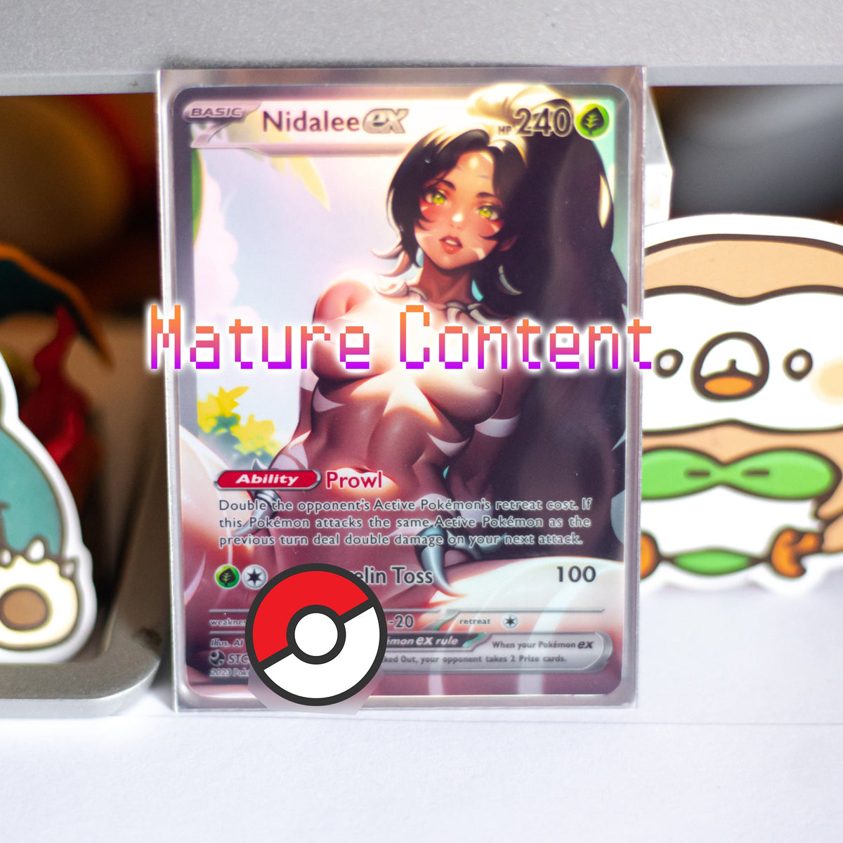 Custom League of Legends Full Art Nidalee Card