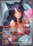 Custom League of Legends Full Art Ahri Card