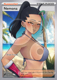 Custom Holographic Full Art Nemona Card