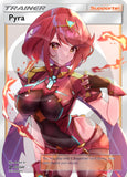 Custom Xenoblade Holographic Full Art Pyra Card