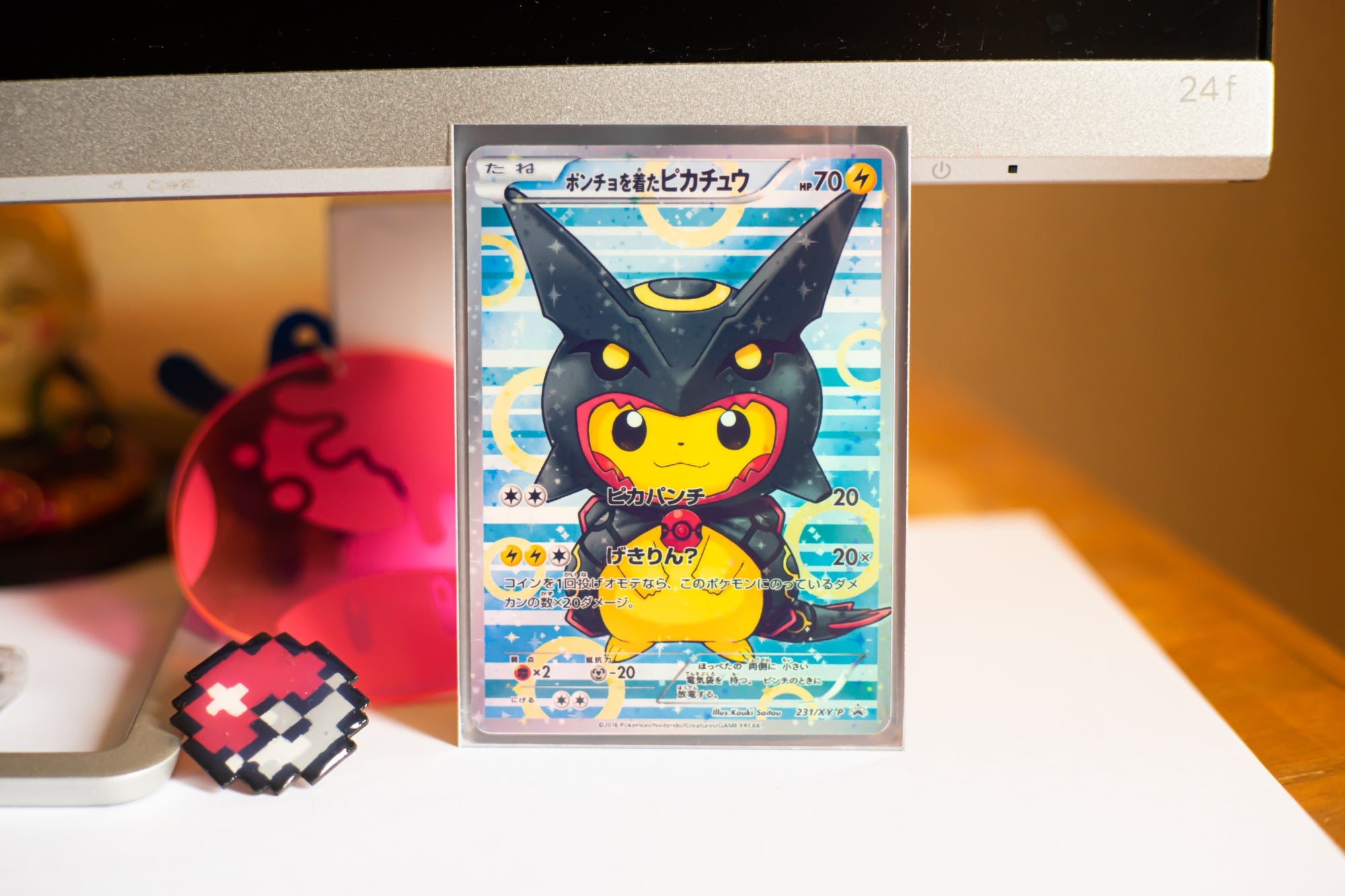 cosplay pokemon cards Replica Holographic Full Art Cosplay Pikachu