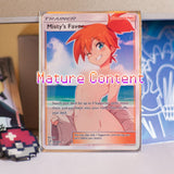 Custom Holographic Full Art Misty Card PokeOricaSTCG Custom Holographic Full Art Misty Card PokeOricaSTCG
